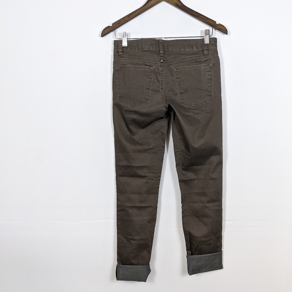 Prana Kara Hiking Straight Jeans Dark Mud 0/25 NWT - Picture 4 of 7
